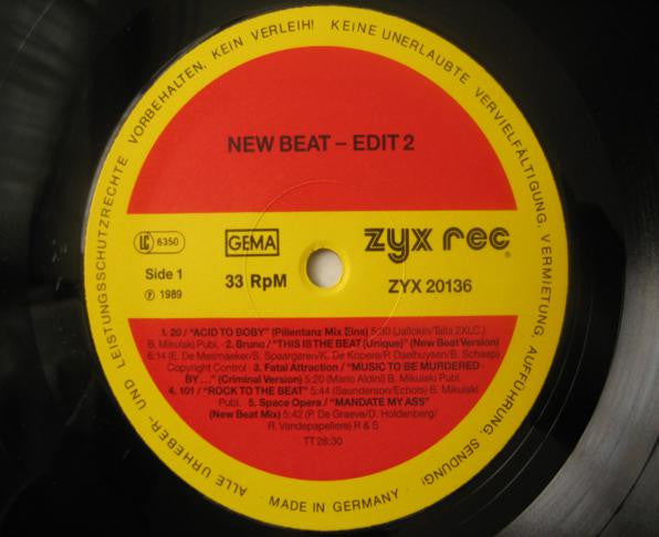 Various – New Beat - Edit 2