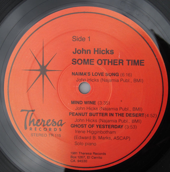 John Hicks, Walter Booker, Idris Muhammad – Some Other Time
