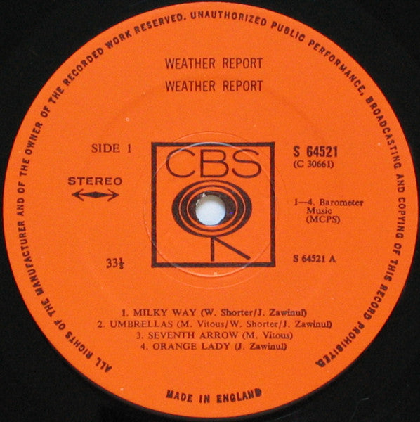 Weather Report – Weather Report