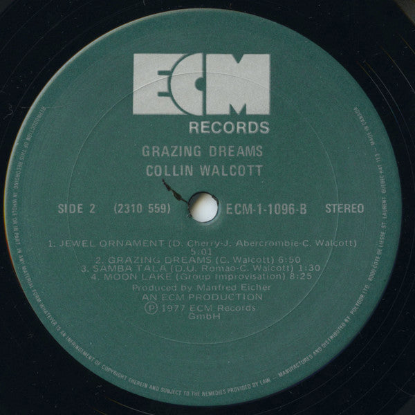 Collin Walcott – Grazing Dreams
