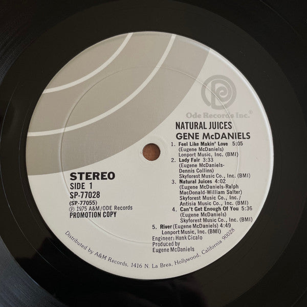 Eugene McDaniels – Natural Juices