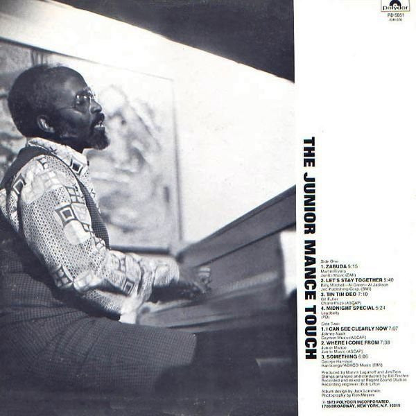 Junior Mance – The Junior Mance Touch