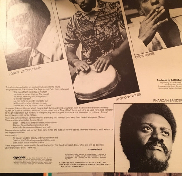 Pharoah Sanders – Summun Bukmun Umyun - Deaf Dumb Blind