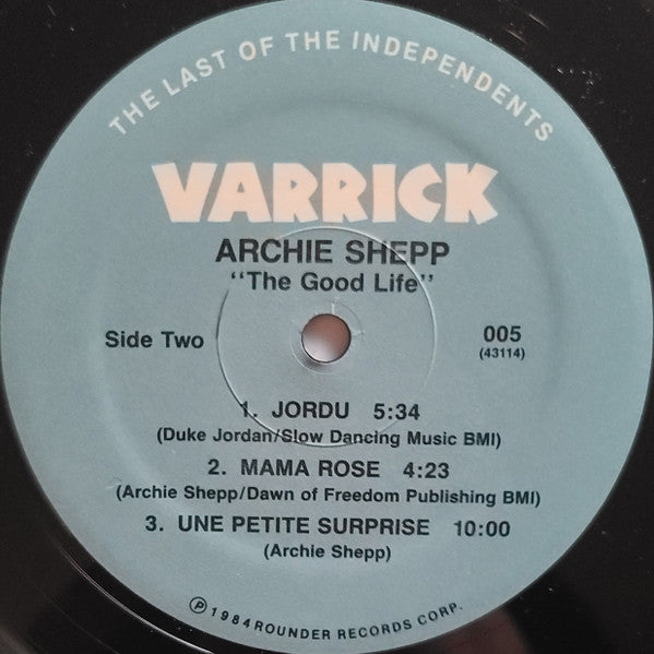 Archie Shepp – The Good Life