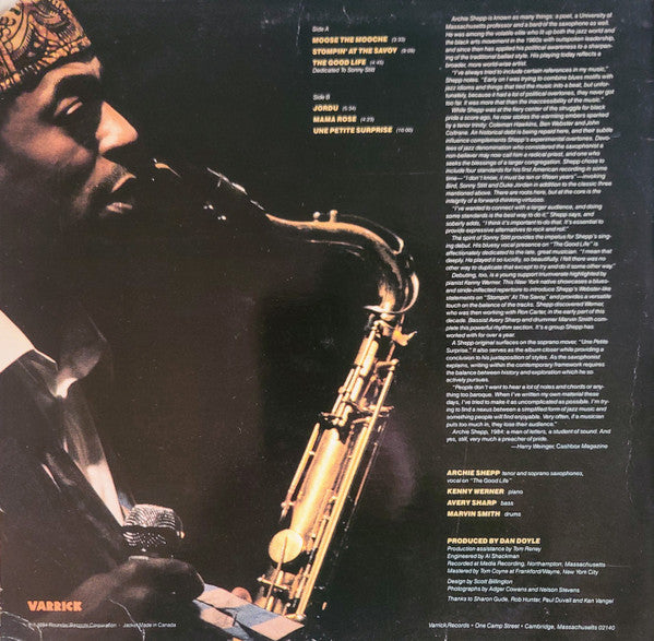 Archie Shepp – The Good Life