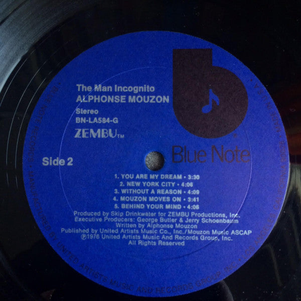 Alphonse Mouzon – The Man Incognito