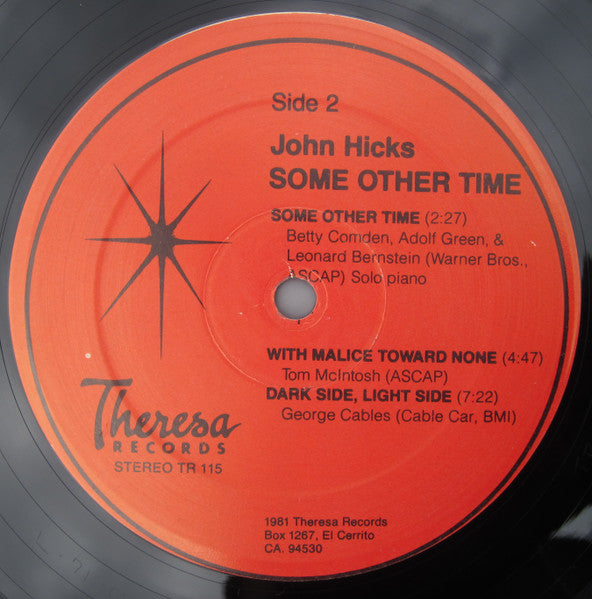 John Hicks, Walter Booker, Idris Muhammad – Some Other Time
