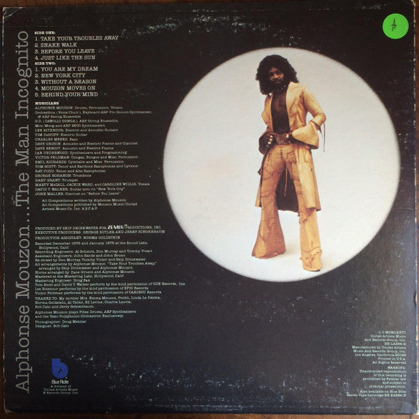 Alphonse Mouzon – The Man Incognito