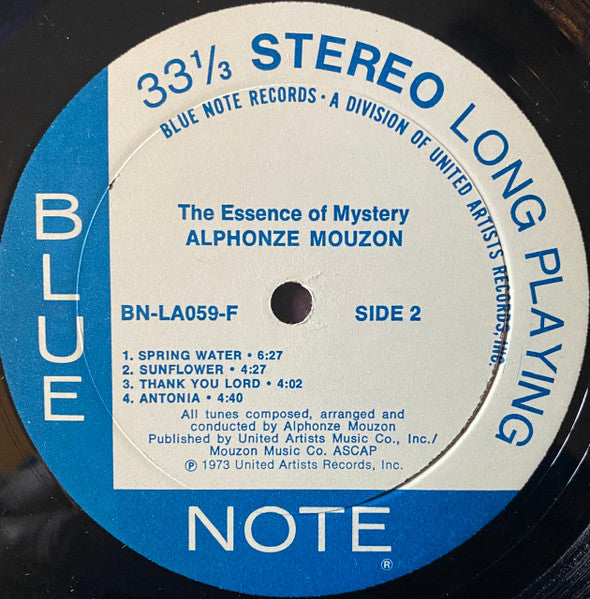 Alphonse Mouzon – The Essence Of Mystery