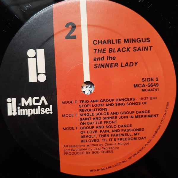 Charles Mingus – The Black Saint And The Sinner Lady