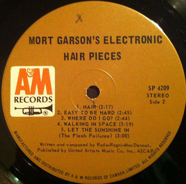 Mort Garson – Electronic Hair Pieces
