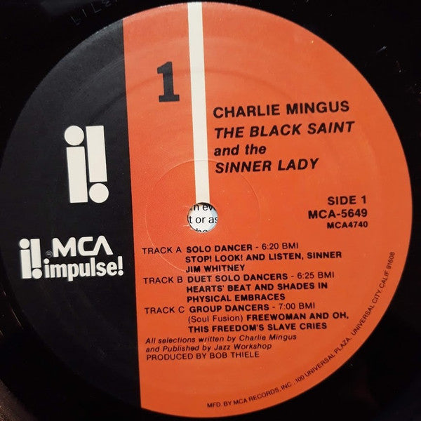 Charles Mingus – The Black Saint And The Sinner Lady