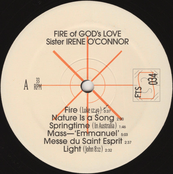 Sister Irene O'Connor – Fire Of God's Love