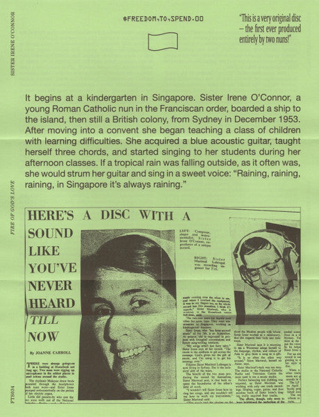 Sister Irene O'Connor – Fire Of God's Love