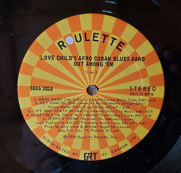 Love Childs Afro Cuban Blues Band – Out Among 'Em