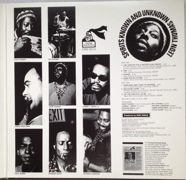 Leon Thomas – Spirits Known And Unknown