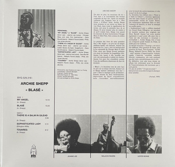 Archie Shepp – Blasé
