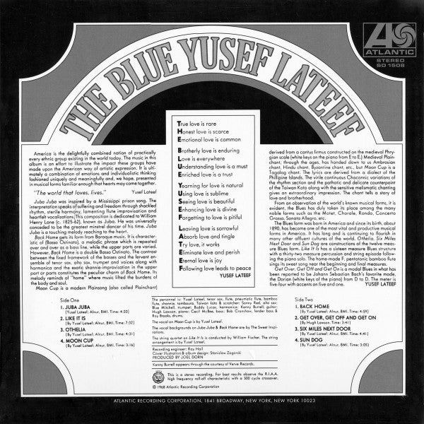 Yusef Lateef – The Blue Yusef Lateef
