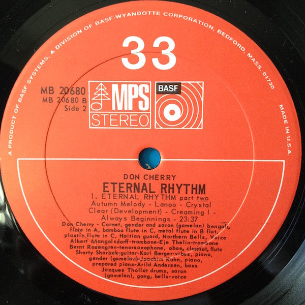 Don Cherry – Eternal Rhythm