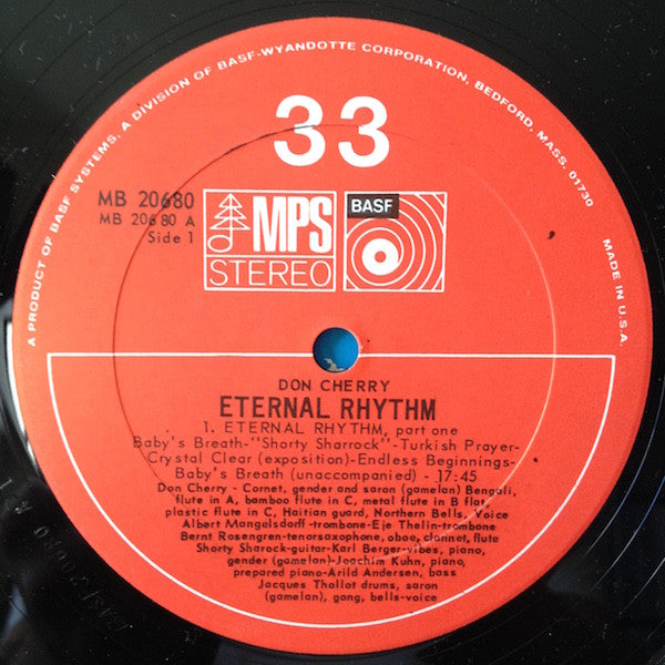 Don Cherry – Eternal Rhythm