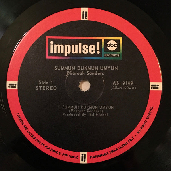 Pharoah Sanders – Summun Bukmun Umyun - Deaf Dumb Blind