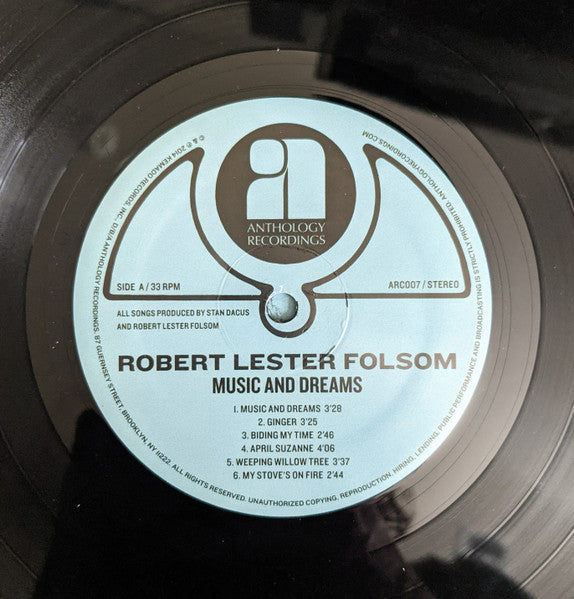 Robert Lester Folsom – Music And Dreams