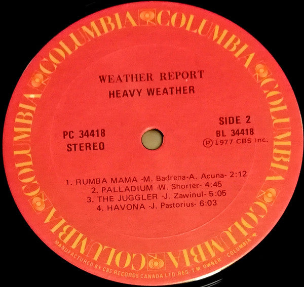 Weather Report – Heavy Weather