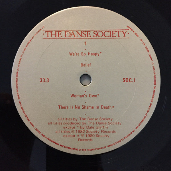 The Danse Society – The Danse Society