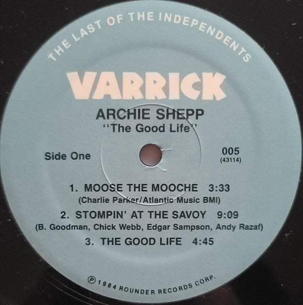 Archie Shepp – The Good Life