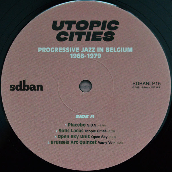 Various – Utopic Cities : Progressive Jazz In Belgium 1968-1979