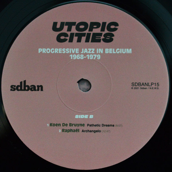 Various – Utopic Cities : Progressive Jazz In Belgium 1968-1979