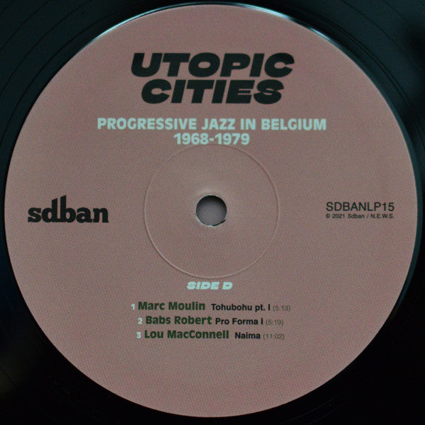 Various – Utopic Cities : Progressive Jazz In Belgium 1968-1979