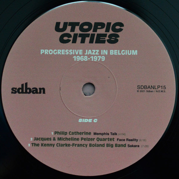 Various – Utopic Cities : Progressive Jazz In Belgium 1968-1979