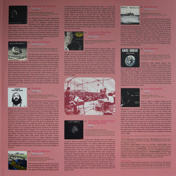 Various – Utopic Cities : Progressive Jazz In Belgium 1968-1979