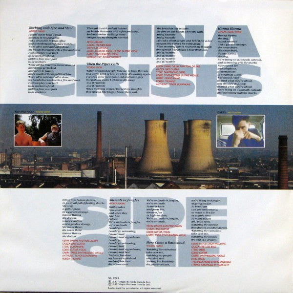 China Crisis – Working With Fire And Steel - Possible Pop Songs Volume Two