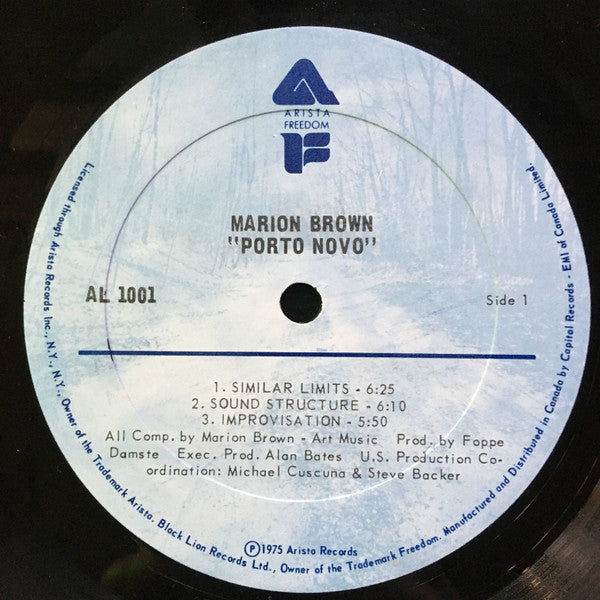 Marion Brown – Porto Novo